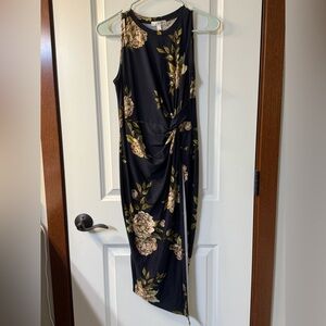 Floral print dress